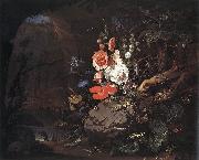 MIGNON, Abraham The Nature as a Symbol of Vanitas ag Germany oil painting reproduction
